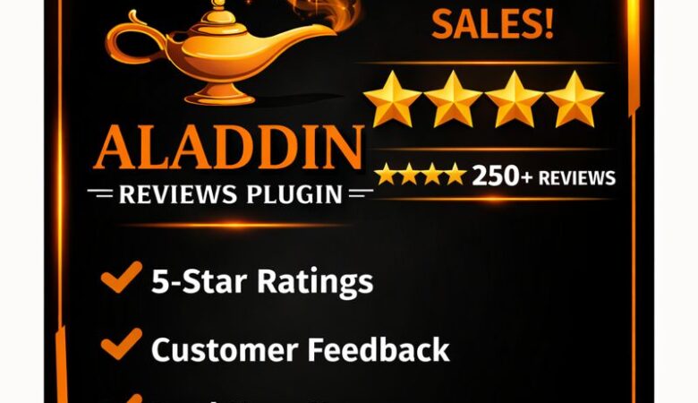 Aladdin Reviews Plugin – Turn Products into 5-Star Sellers
